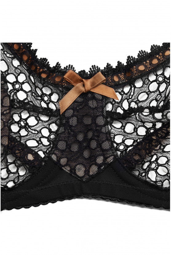 Soutien-gorge pointu dentelle daisy
