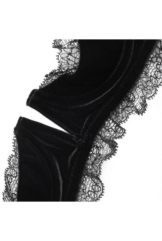 Soutien-gorge sein nu velours noir