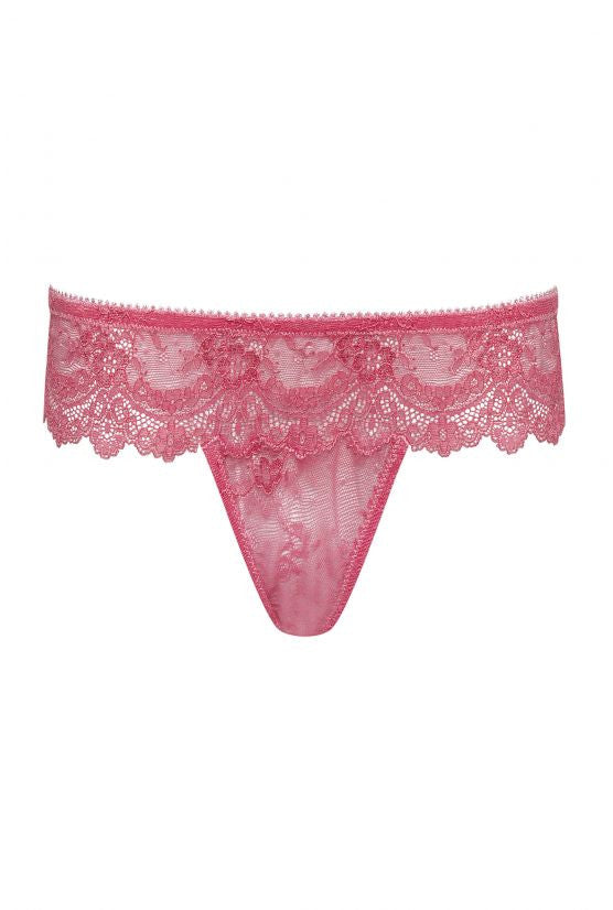 String ANIA dentelle rose