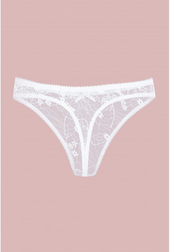 String CATHY dentelle blanche