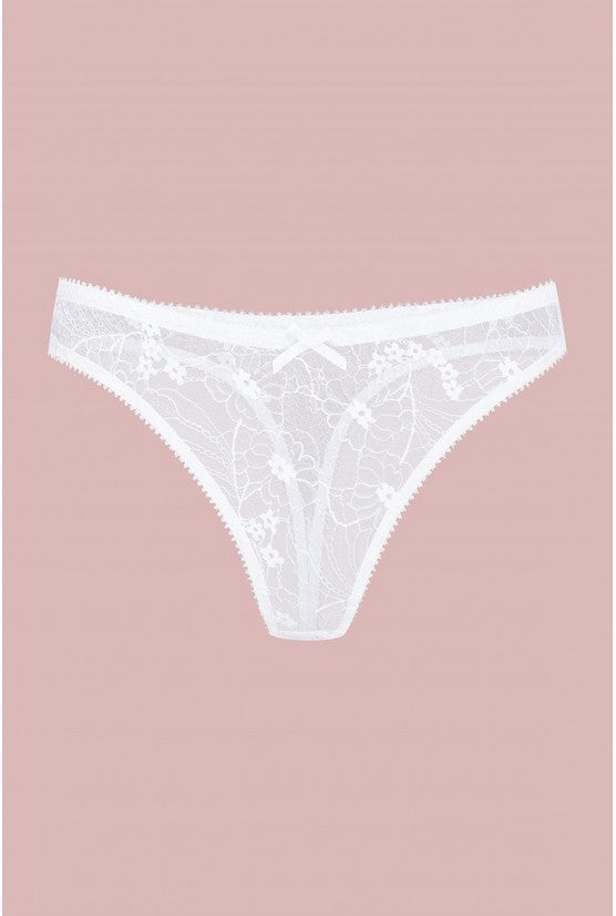 String CATHY dentelle blanche