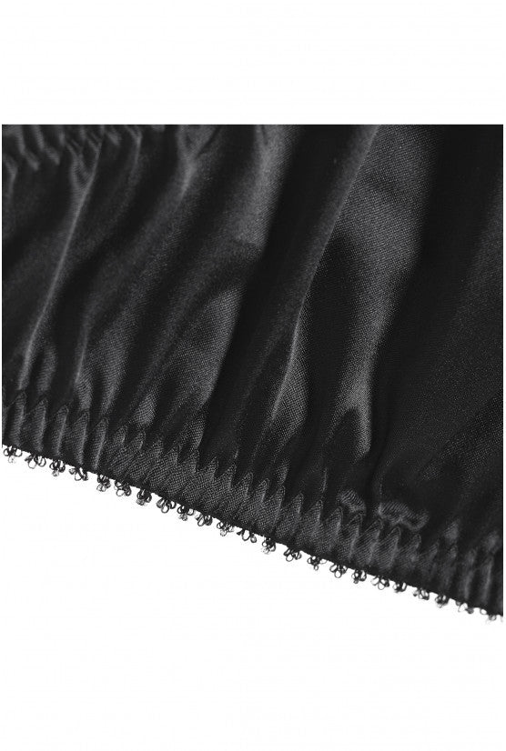 String CATHY satin noir