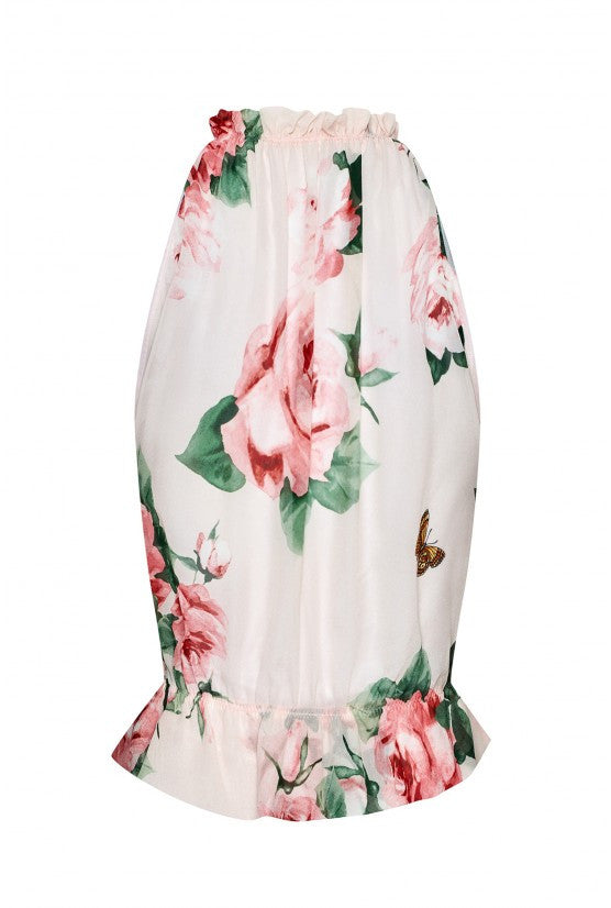 Top OLIVIA soie Bali