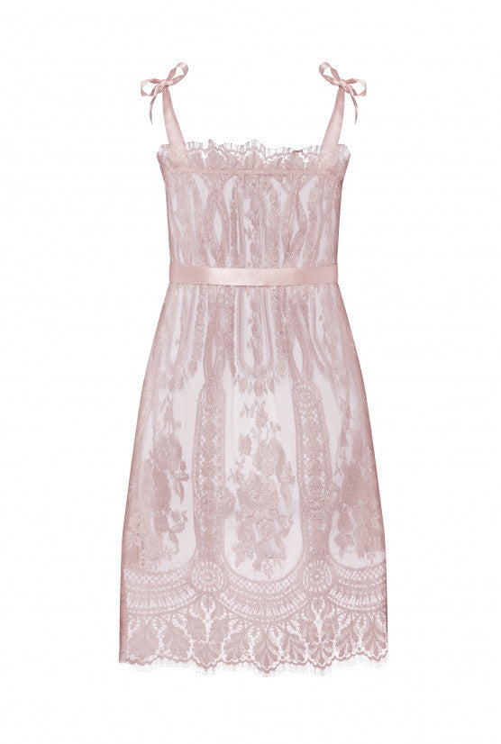 Tunique SAPHO dentelle blush