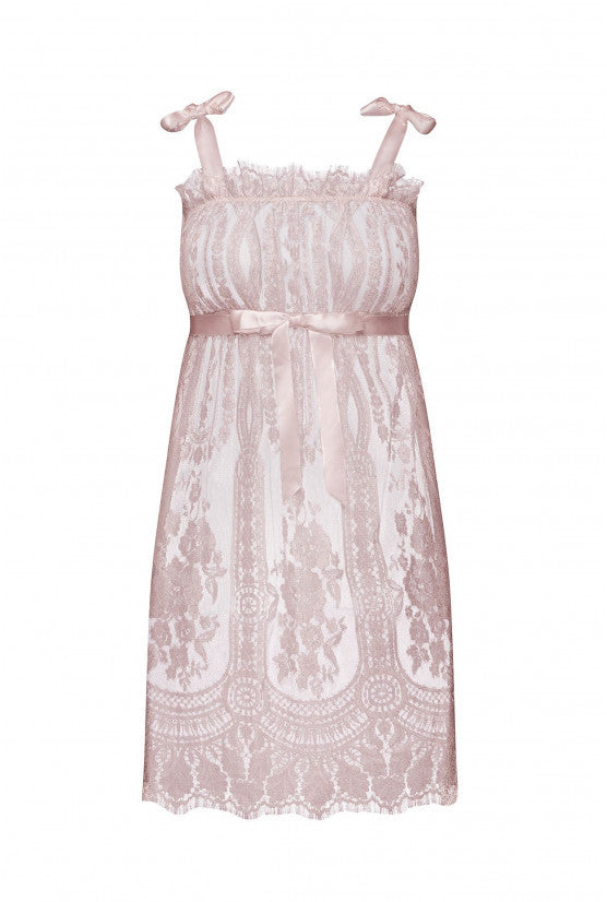 Tunique SAPHO dentelle blush